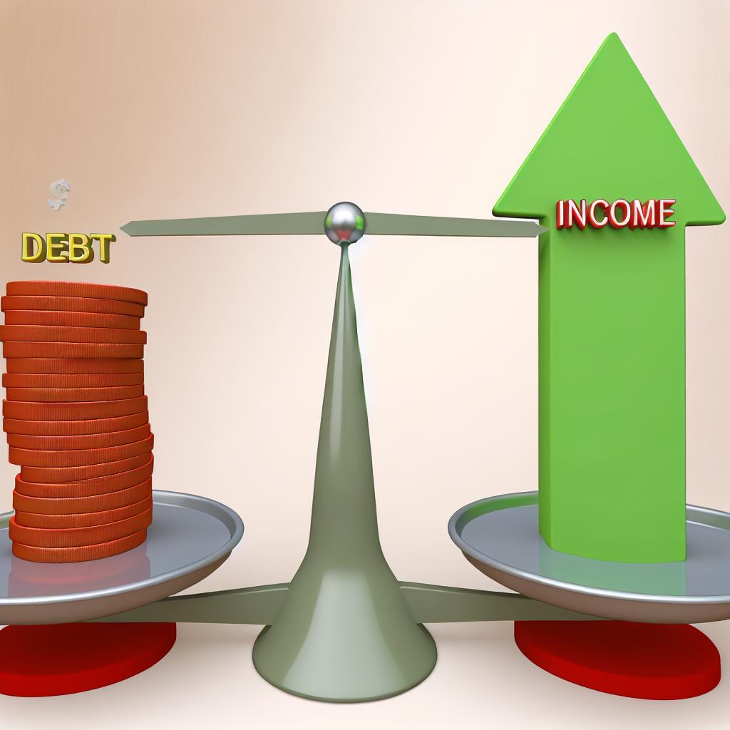 What is a debt-to-income ratio, and why is it important?